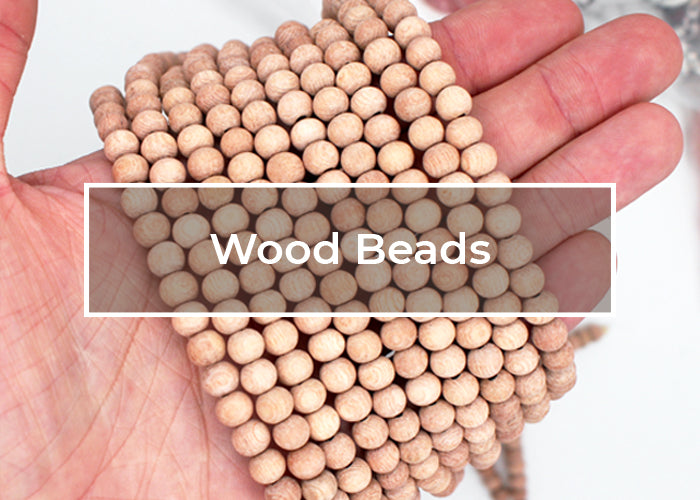 wood beads